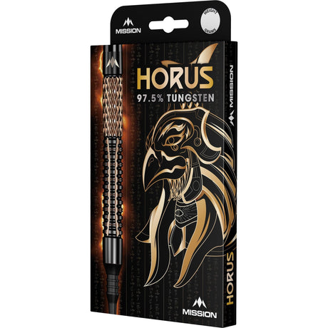 Mission Horus Darts - Soft Tip - 97.5% Tungsten - Black & Bronze Electro - view 3