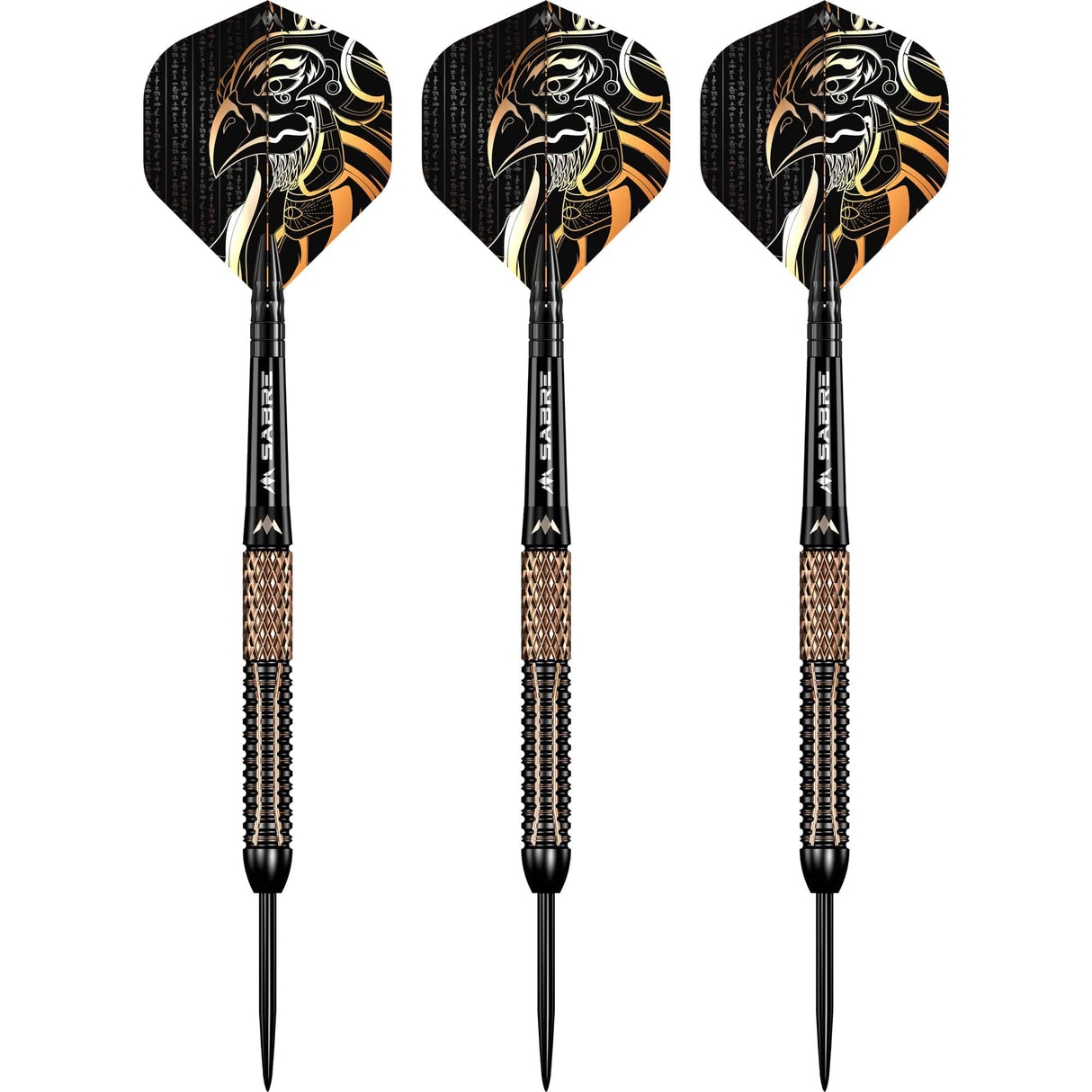 Mission Horus Darts - Steel Tip - 97.5% Tungsten - Black & Bronze Electro - The Darts Shop