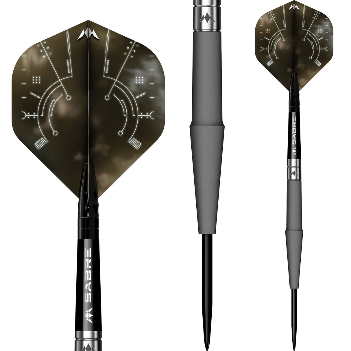 Mission Saturn Darts - Steel Tip - 90% Tungsten - Hyperion - view 2