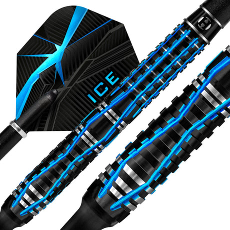 Ice Recut 90% Tungsten Soft Tip Darts by Harrows - view 3
