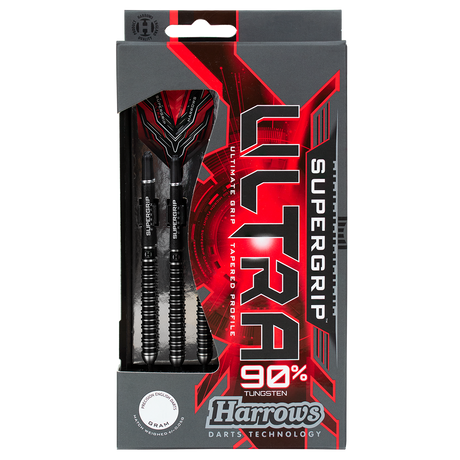 Harrows Supergrip Ultra 90% Tungsten Steel Tip Darts - view 5