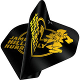 Mission Solo Dart Flights - 100 Micron Standard No2 - James Hurrell V2 - view 2