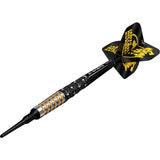 Mission James Hurrell Darts - Soft Tip - 95% Tungsten - V2 - Black PVD & Yellow - view 5