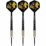 Mission James Hurrell Darts - Steel Tip - 95% Tungsten - V2 - Black PVD & Yellow - view 2