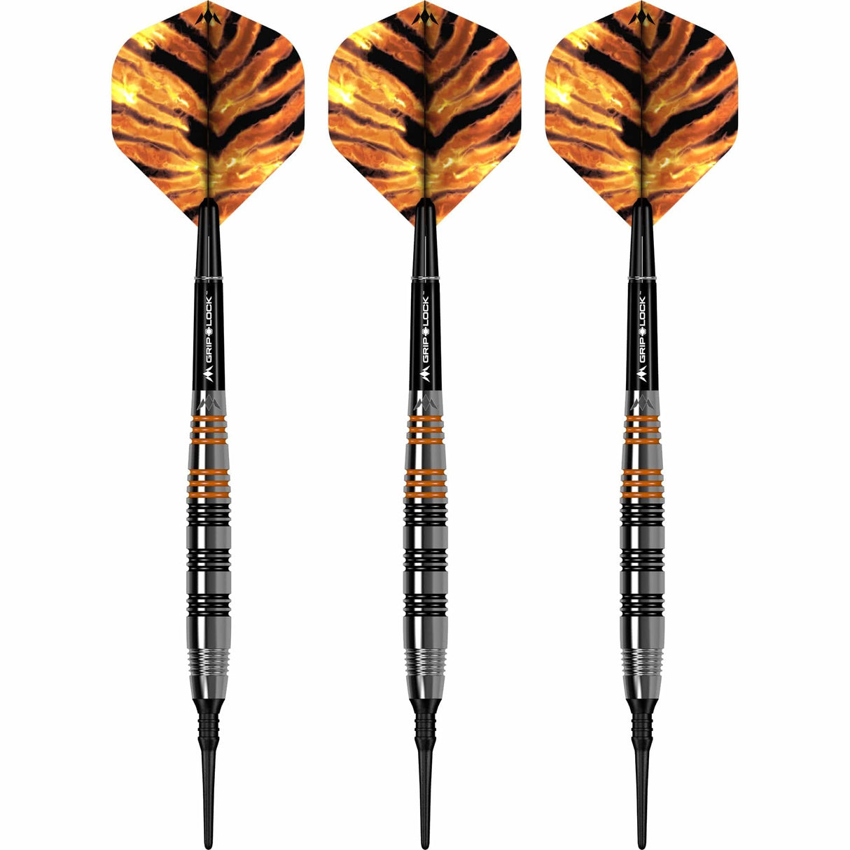 Mission Javan Darts - Soft Tip - Brass - Silver Coated - view 2