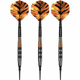 Mission Javan Darts - Soft Tip - Brass - Silver Coated - view 2
