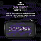 Mission Darts Players- EVA Dart Case - Joe Croft - view 2