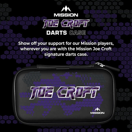 Mission Darts Players- EVA Dart Case - Joe Croft - view 2