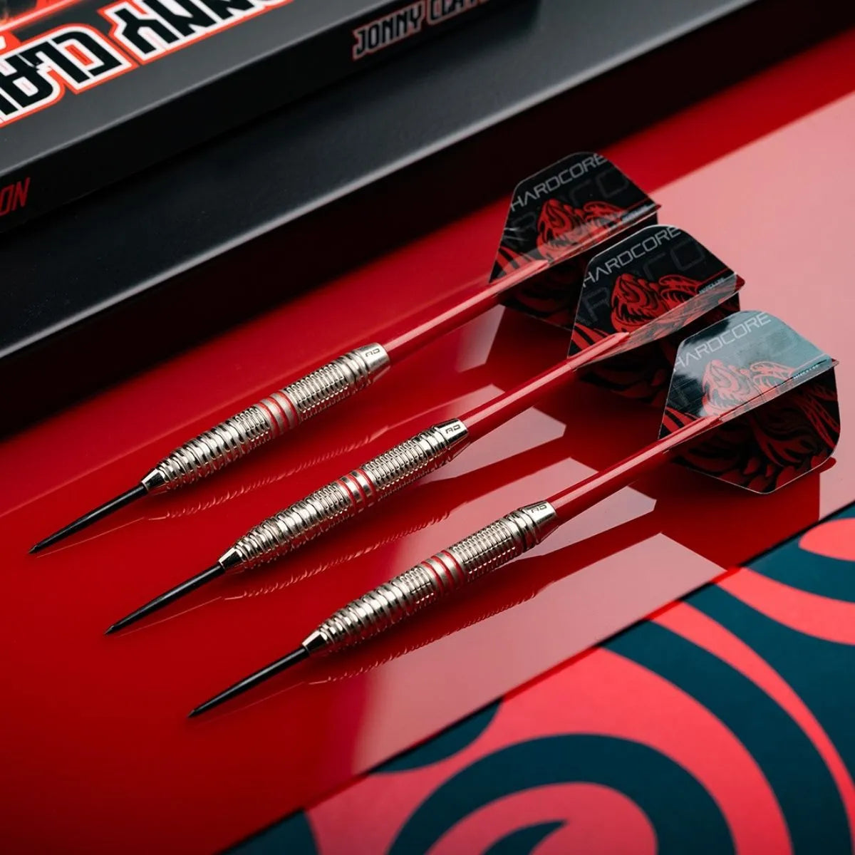 Red Dragon Jonny Clayton SE Brass Steel Tip Darts