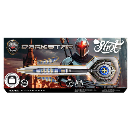 Future Knights Darkstar 90% Tungsten Steel Tip Darts by Shot - The Darts Shop