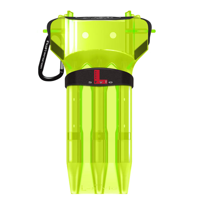 L-Style Krystal One SP Darts Case Neon Yellow