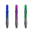 L-Style L-Shaft N9 Locked Straight Dart Shafts Clear Black Gradient