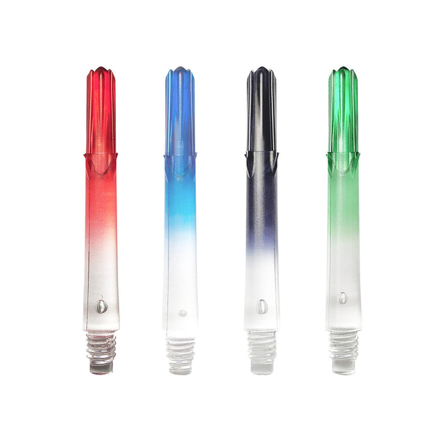 L-Style L-Shaft N9 Locked Straight Dart Shafts Clear Gradient