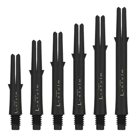 L-Style L-Shaft Carbon Locked Straight Dart Shafts