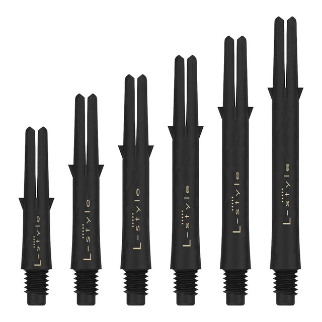 L-Style L-Shaft Carbon Locked Straight Dart Shafts