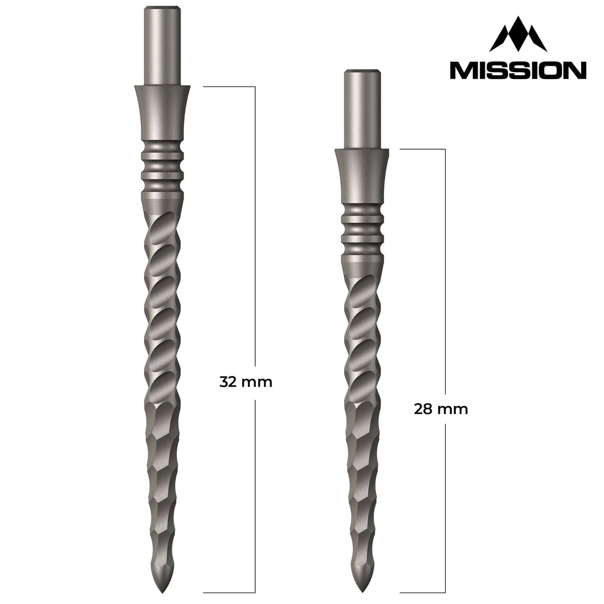 Mission Sniper Points - Steel Tip - Precision Spare Points - Lunar CS - Silver - view 4