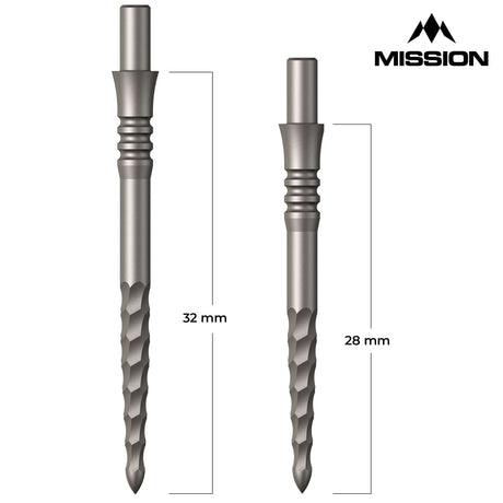 Mission Sniper Points - Steel Tip - Precision Spare Points - Lunar FS - Silver - view 4
