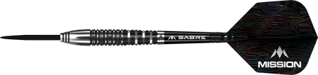 Mission Labyrinth Darts - Steel Tip - 90% Tungsten - Black PVD - view 6