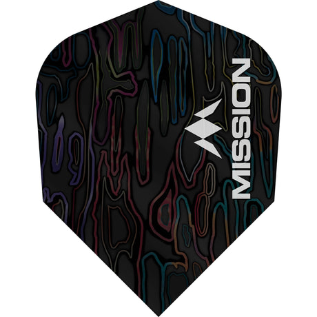 Mission Solo Dart Flights - 100 Micron - Std - No2 - Labyrinth