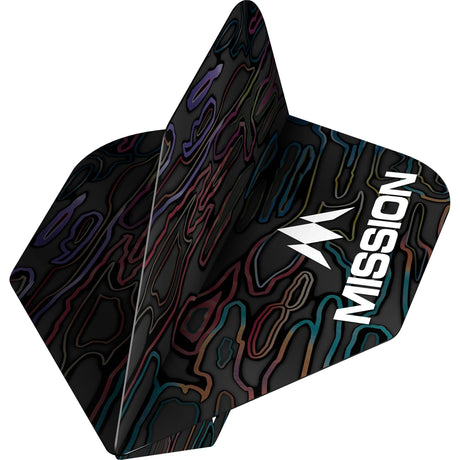 Mission Solo Dart Flights - 100 Micron - Std - No2 - Labyrinth - view 2