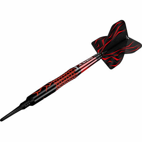 Mission Lava Darts - Soft Tip - 95% Tungsten - Black & Red Electro - view 5