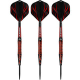 Mission Lava Darts - Steel Tip - 95% Tungsten - Black & Red Electro - view 2