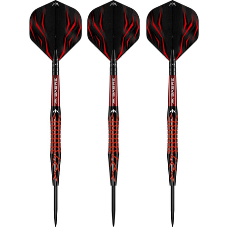 Mission Lava Darts - Steel Tip - 95% Tungsten - Black & Red Electro - view 2