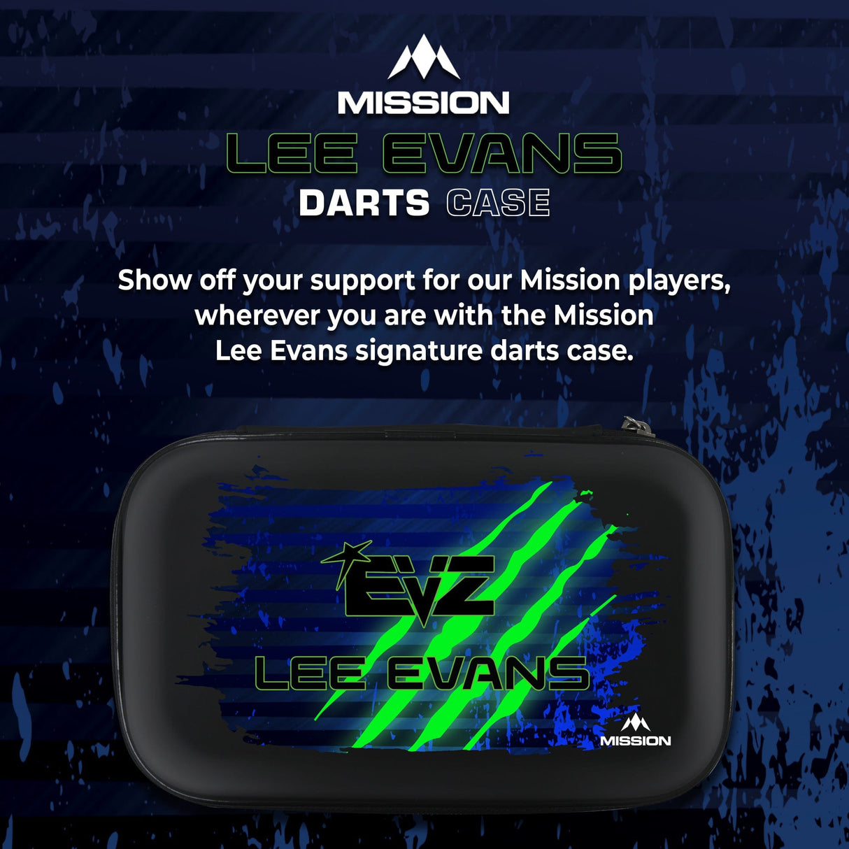 Mission Darts Players- EVA Dart Case - Lee Evans - view 2