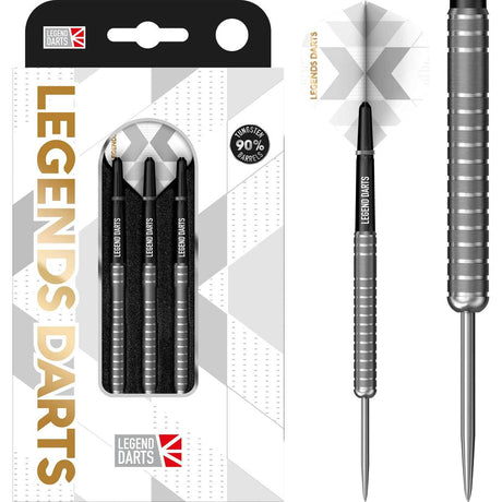 Legends Darts - Steel Tip - 90% Tungsten - Pro Series - V26 - Fine Micro Ring - The Darts Shop