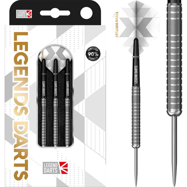 Legends Darts - Steel Tip - 90% Tungsten - Pro Series - V26 - Fine Micro Ring - The Darts Shop