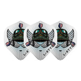 L-Style Leonard Gates V3 EZ Dart Flights White L1 Standard