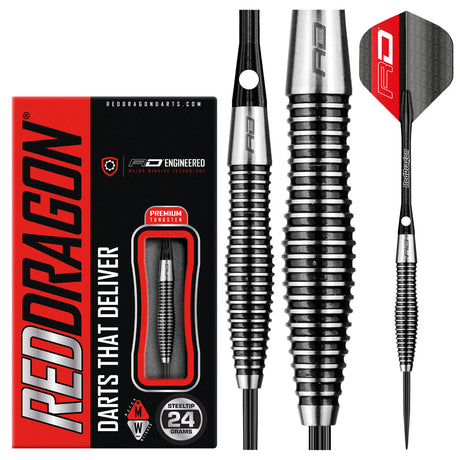 Lethal Magic 85% Tungsten Steel Tip Darts by Red Dragon - view 4