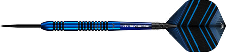 Mission Lex Paeshuyse Darts - Steel Tip - 90% Tungsten - Blue & Black - view 4