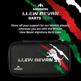 Mission Darts Players- EVA Dart Case - Llew Bevan - view 2