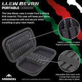Mission Darts Players- EVA Dart Case - Llew Bevan - view 3
