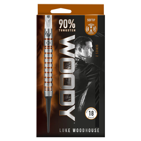 Luke Woodhouse Series 2 90% Tungsten Soft Tip Darts by Harrows - view 5