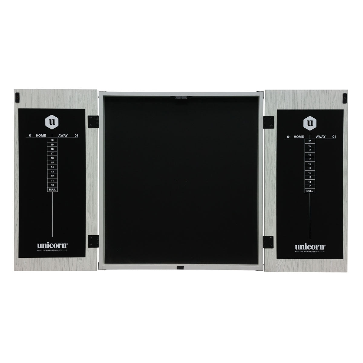 Maestro Grey Square Dartboard Cabinet by Unicorn - view 3