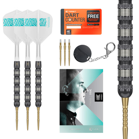 Rob Cross 95K 95% Tungsten SP Steel Tip Darts by Target - The Darts Shop