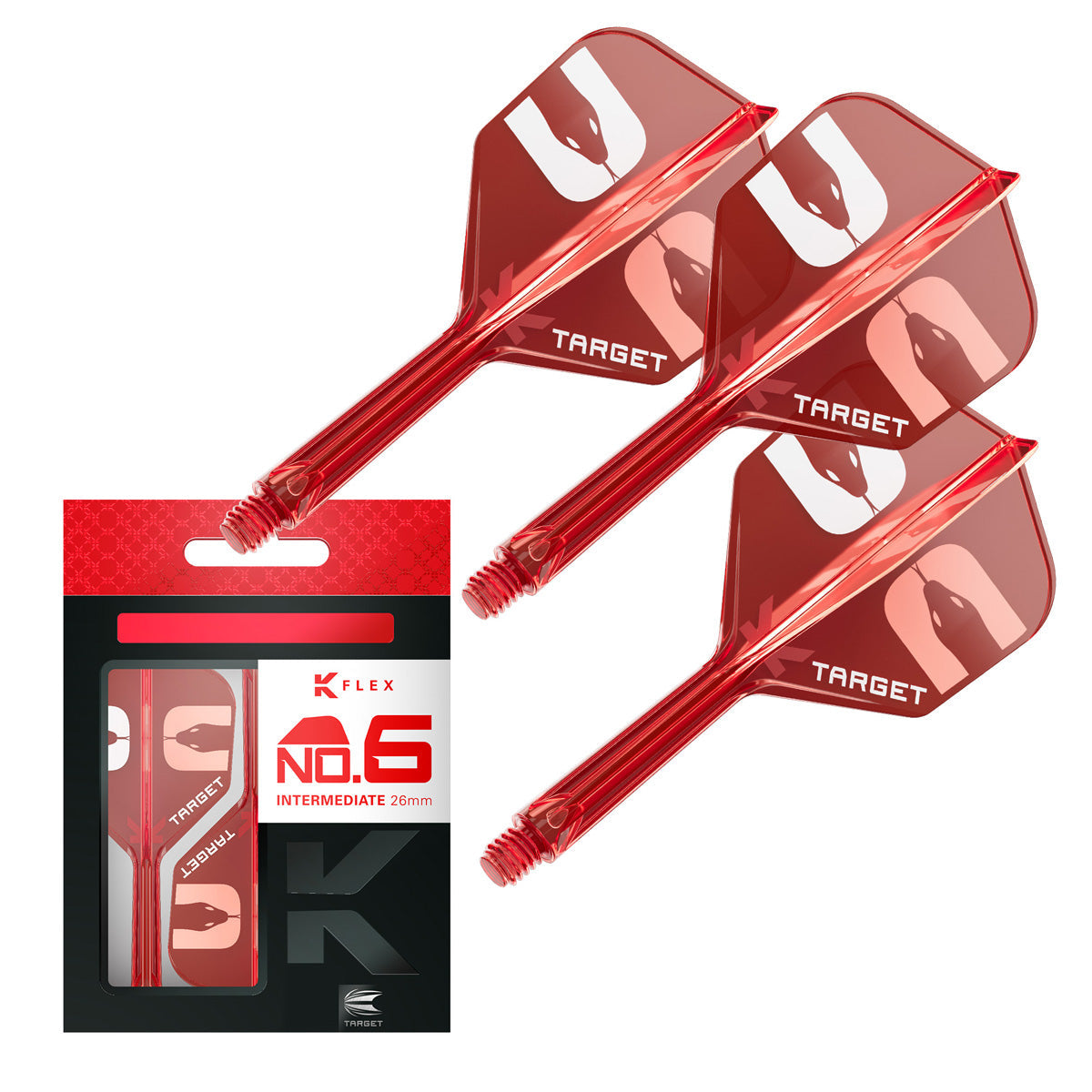 Target Nathan Aspinall No6 K-Flex Integrated Flights and Shafts - view 3
