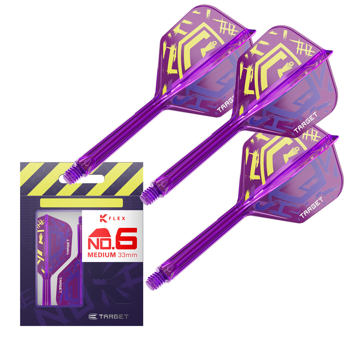 Luke Littler World Champion K-Flex One Piece Dart Flights by Target - view 14