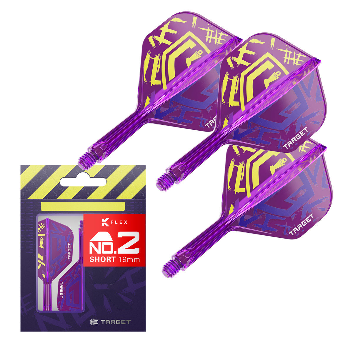 Luke Littler World Champion K-Flex One Piece Dart Flights by Target - view 6