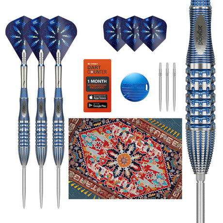 Phil Taylor Power Gx2 95% Tungsten Steel Tip Darts: Precision Grip, Legendary Performance