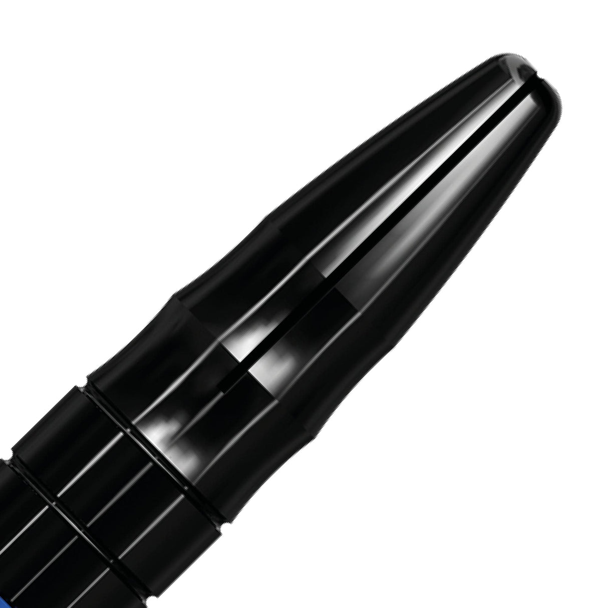 *Mission Sabre Shafts - Polycarbonate Dart Stems - Blue - Black Top - view 10
