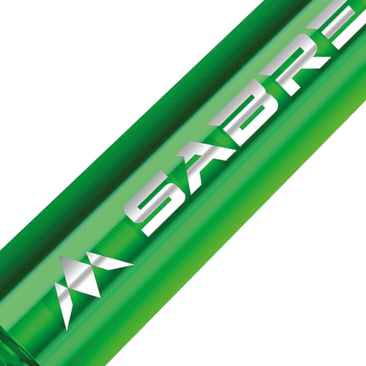 *Mission Sabre Shafts - Polycarbonate Dart Stems - Green - Black Top - view 12