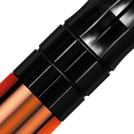 *Mission Sabre Shafts - Polycarbonate Dart Stems - Orange - Black Top - view 11