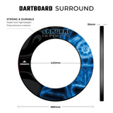 Mission Samurai Infinity Professional Dartboard Surround - Blue - view 6