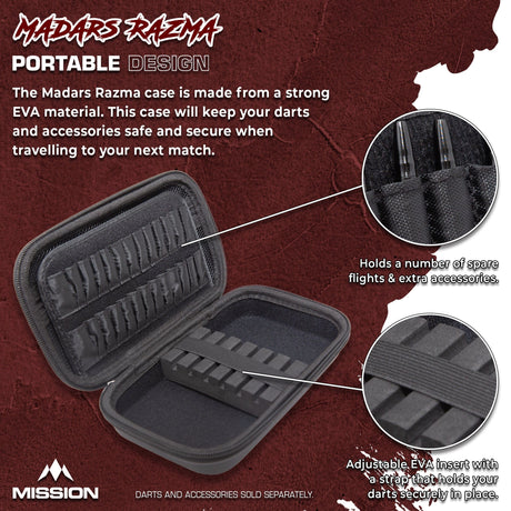 Mission Darts Players- EVA Dart Case - Madars Razma - view 3