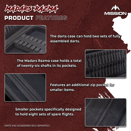 Mission Darts Players- EVA Dart Case - Madars Razma - view 4