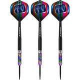 Mission Matthew Edgar Darts - Steel Tip - 90% Tungsten - Black & Coral PVD - The Darts Shop