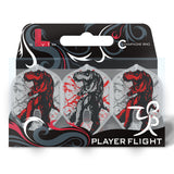 L-Style Michi Unterbuchner V3 PRO Dart Flights Clear White L1 Standard - view 2